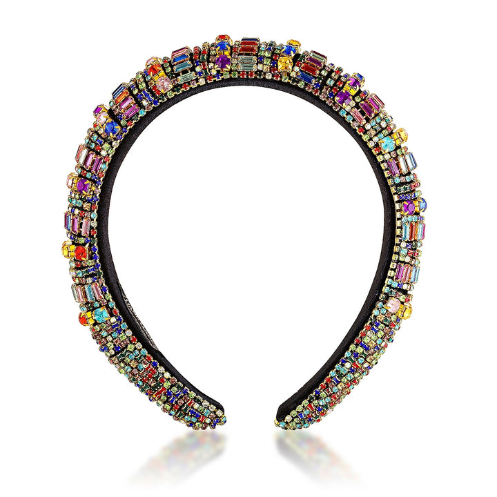 Evelyn Multicoloured Crystal Premium Headband